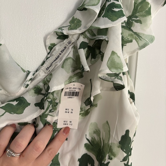 Abercrombie and Fitch 
Ruffle Flutter Sleeve Mini Dress - Picture 3 of 3